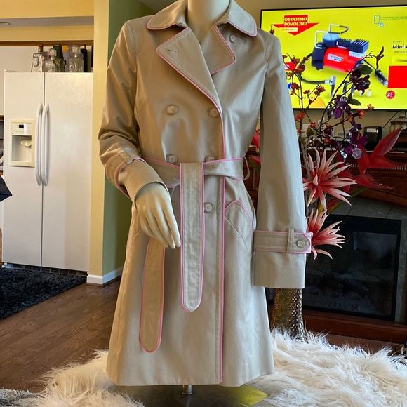 💞COACH💞leatherware ear.1941💞trench coat - Picture 1 of 16